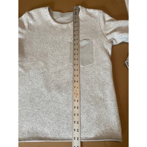 ARC'TERYX SWEATER XS GRAY COVERT POCKET FRONT ATHENA GREY HEATHER FLEECE - Picture 12 of 12